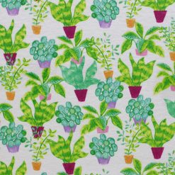 Potted Plants Super Snuggle Flannel Fabric