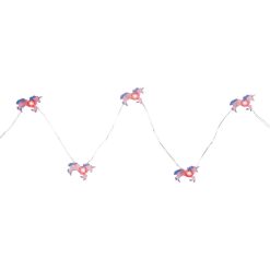 Northlight 10-Count LED Pink Unicorn Fairy Lights   Warm White