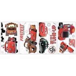 RoomMates Peel   Stick Wall Decals Cars Friends to the Finish