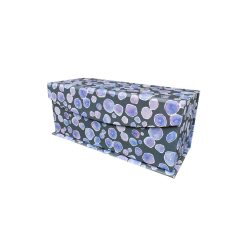 8 Violet   Blue Pattern Fliptop Box by Hudson 43