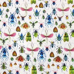 Watercolor Insects Super Snuggle Flannel Fabric