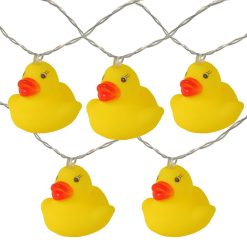 Northlight 10-Count Yellow Rubber Ducky LED String Lights