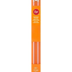 Boye 10 Single Point 7/4.5mm Aluminum Knitting Needle Set