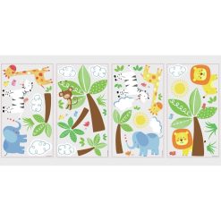 RoomMates Wall Decals Jungle Friends