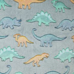 Sew Lush Dino Embossed Fleece Fabric