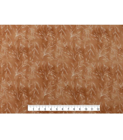 Leaves Super Snuggle Flannel Fabric - Image 4