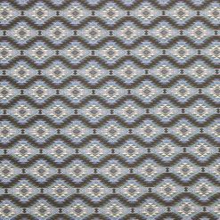 Blue Aztec Diamonds In Line Super Snuggle Flannel Fabric