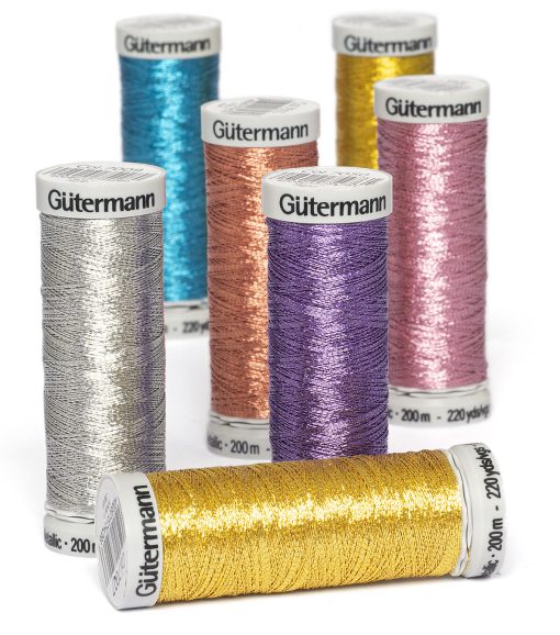 Gutermann 200M Metallic Dekor Thread - Image 2