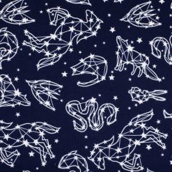 Super Snuggle Flannel Fabric Constellations