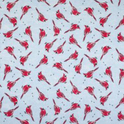 North Carolina Cotton Fabric Tossed Icons