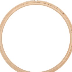 Frank A. Edmunds Wood Embroidery Hoop with Round Edges 8 Natural