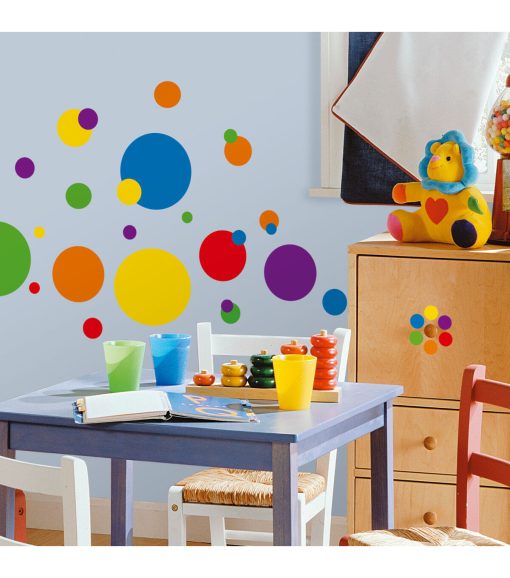 RoomMates Wall Decals Primary Just Dots - Image 2
