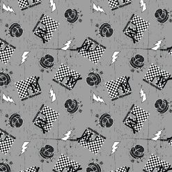 MTV Volume Dial Cotton Fabric