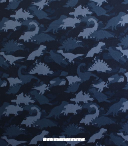 Dino Camouflage Blizzard Fleece Fabric - Image 2