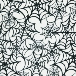 POP! Halloween Webs Lightweight Fleece Fabric
