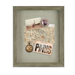 Enchante 14 x 17 Brown Shadow Bo x Photo Frame