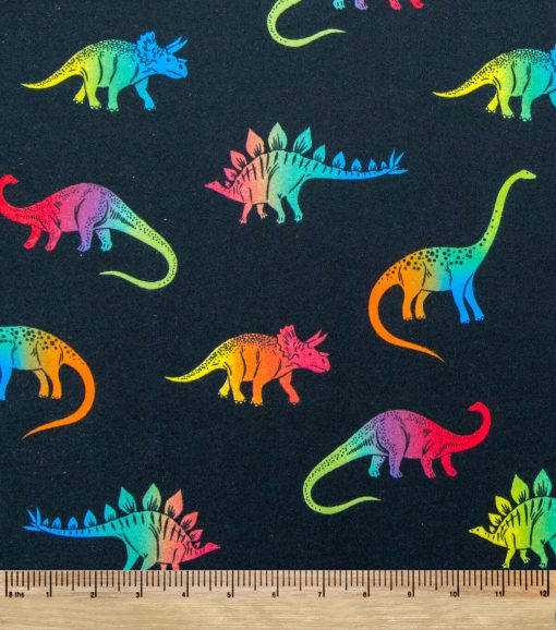 Ombre Dinosaur Super Snuggle Flannel Fabric - Image 2
