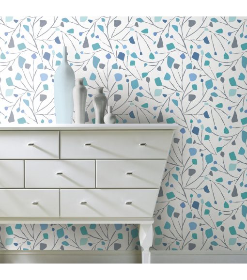 RoomMates Terrazzo Branch Peel   Stick Wallpaper - Image 4