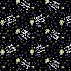 Beetlejuice Strange   Unusual Cotton Fabric