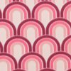 Pink Geometric Tonal Blizzard Fleece Fabric