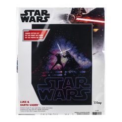 Dimensions 9 x 12 Luke   Darth Vader Counted Cross Stitch Kit