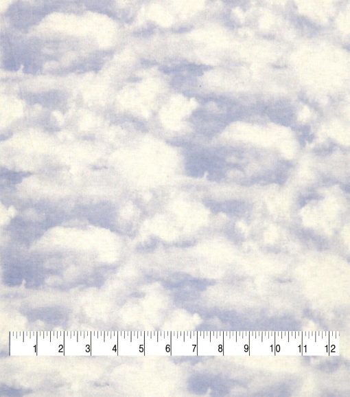 Clouds Super Snuggle Flannel Fabric - Image 3