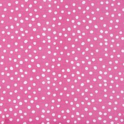 Irregular Dots on Pink Quilt Cotton Fabric by Keepsake Calico