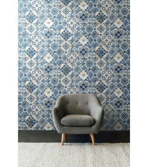 RoomMates Wallpaper Mediterranean Tile - Image 9