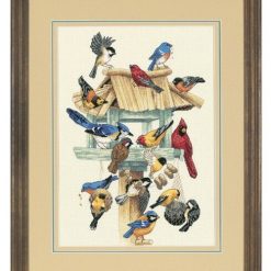 Dimensions 10 x 14 Feasting Frenzy Counted Cross Stitch Kit