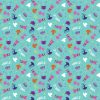 Trolls Cotton Fabric Icons