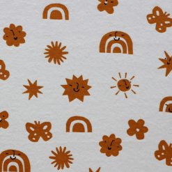 Super Snuggle POP! Happy Icons Flannel Fabric