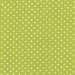 Dots on Light Green Quilt Cotton Fabric by Keepsake Calico