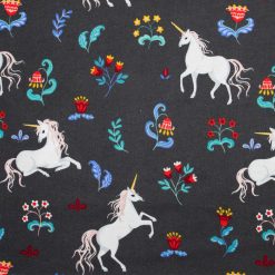 Folk Unicorn Super Snuggle Flannel Fabric