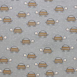 Turtles On Dots Super Snuggle Flannel Fabric