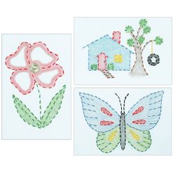 Jack Dempsey 6 x 8 Outside Fun Stamped Embroidery Kit 3ct