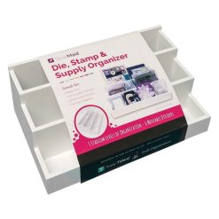 Totally Tiffany 15 Die Stamp   Supply Organizer With 6 Movable Dividers