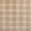 Cream Plaid Sew Lush Fleece Fabric