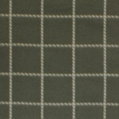 Green Windowpane Plaid Blizzard Fleece Fabric