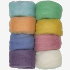 Dimensions 10g Pastel Needle Felting Wool Value Pack 8ct