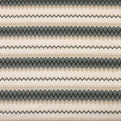 Geometric Knit Print on Brown Super Snuggle Christmas Flannel Fabric
