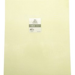 10.5 x 13.5 Yellow 7 Plastic Mesh Embroidery Canvas by Big Twist