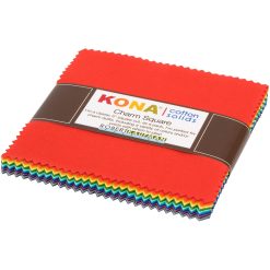 5 Kona Cotton Fabric Shapes 42pc