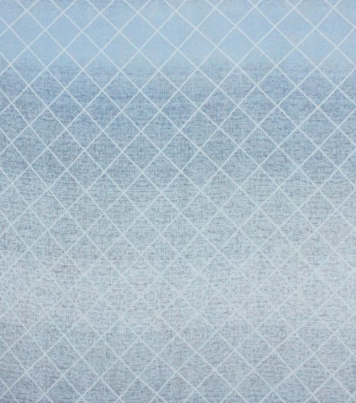 Grid Blue Super Snuggle Flannel Fabric