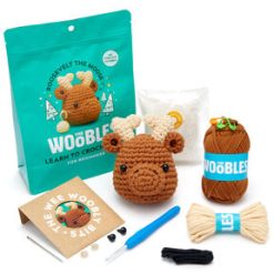 The Woobles 4.5 Roosevelt The Moose Crochet Kit