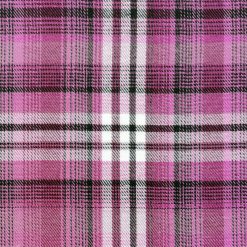 Purple Box Plaid Polyester Flannel Fabric