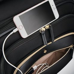 Mobile Solution Carry-On Spinner Suitcase