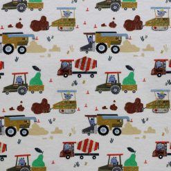 Animal Construction Super Snuggle Flannel Fabric