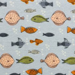 Super Snuggle POP! Colorful Fish Flannel Fabric