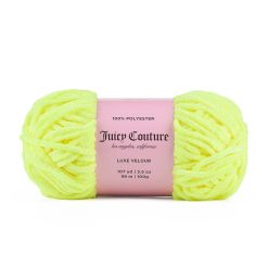 Juicy Couture Luxe Velour 107yds Bulky Polyester Yarn