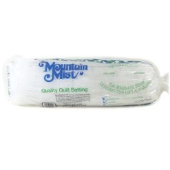 Mountain Mist Polyester Quilt Batting Twin Size 72X90